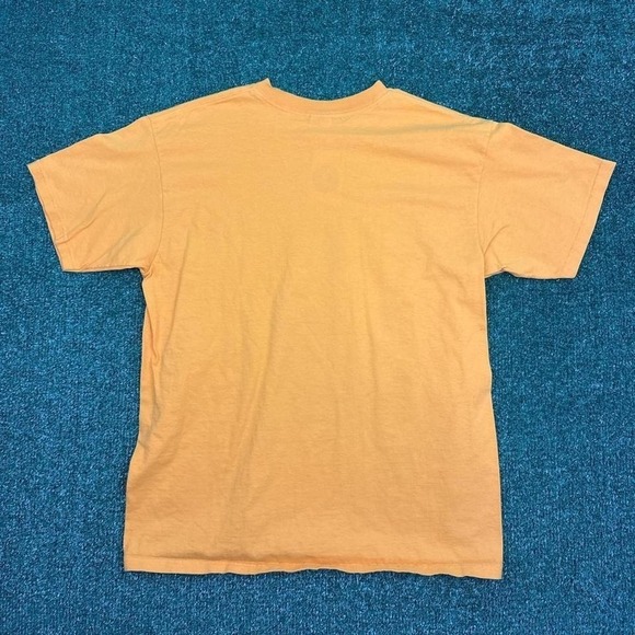 2000s Ken Seth DeWalt Racing NASCAR Promo yellow cotton t-shirt tees - Picture 3 of 5